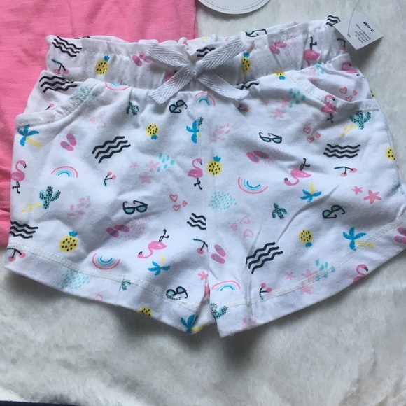 🦋 NWT Koala Baby Beach Babe palm tree short set - Picture 3 of 4